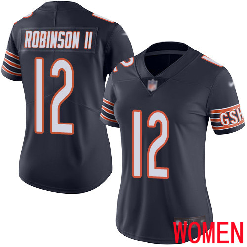 Chicago Bears Limited Navy Blue Women Allen Robinson Home Jersey NFL Football 12 Vapor Untouchable